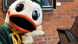 The Duck at a piano
