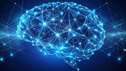 Abstract illustration of a brain