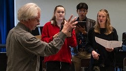 Choir rehearsal