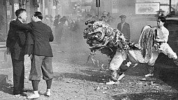 lion dancers in Portland
