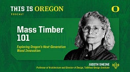 Title page for a new podcast with photo of the guest