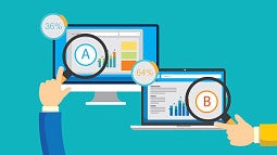 data comparison on two laptops