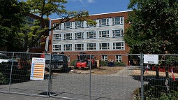 Earl Hall window replacement