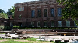 Knight Library plaza restoration