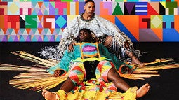 Mx Oops and Xavier by Jeffrey Gibson