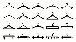 variety of hangers
