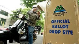 Ballot dropbox