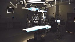 A hospital operating room