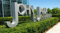 Jaqua Center sign