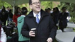 Incoming UO President Michael Schill