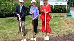 Berwick Hall groundbreaking 