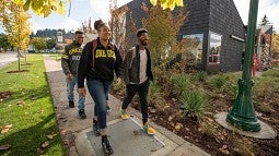 Students at Black Cultural Center