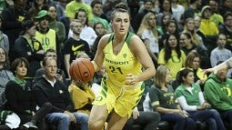 UO sophomore Erin Boley