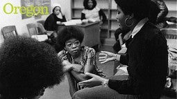 Members of the UO Black Student Union in 1968