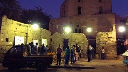 Neighborhood meeting in Cairo