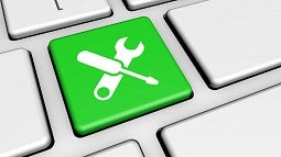Keyboard with maintenance key