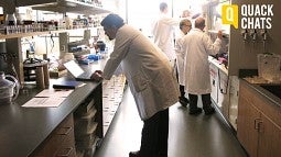 Darren Johnson in his lab