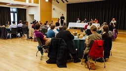 Photo of a recent workshop on equity and inclusion at the College of Arts and Sciences.