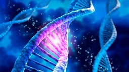 Illustration of DNA helix