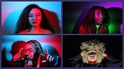 Collage of images from 'Don't Touch My Hair'