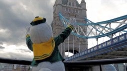 The Duck at Tower Bridge in London