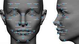 Facial recognition map