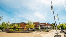 Tribal flags at EMU