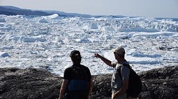 Glacier in Greenland