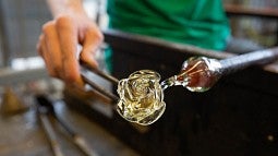 Glass blowing