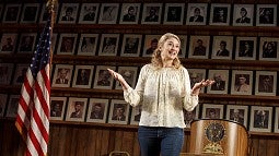Heidi Schreck performing in What the Constitution Means to Me (Photo by Joan Marcus)