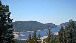 Huntington Lake in the Sierra Nevada