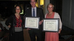 Lisa Freinkel, Mark Carey and Katie Heidt