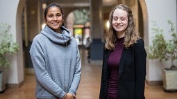 Sandra Dorning and Caitlyn Wong 