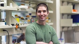 Jeffrey McKnight, the UO's new cluster hire for the Center for Genome Function