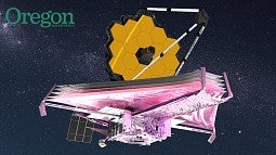 Artist rendering of James Webb Space Telescope