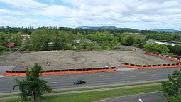 Knight Campus construction