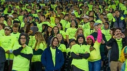Class of 2023 at Flock Party