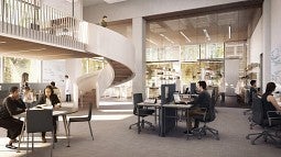 Artist image of Knight Campus interior