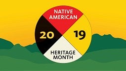 Native American Heritage Month logo