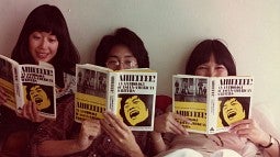 From left: photographer Nancy Wong, writers Shawn Hsu Wong and Cyn Zarco