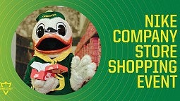 Duck shopping illustration