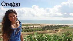 Niria Garcia abroad in Brazil