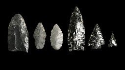 Ancient projectile points 