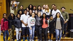 Oregon Youth Scholars grads and staff