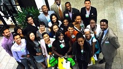 The UO recently joined with Partners in Diversity to connect with professionals of color