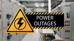 Power outage graphic