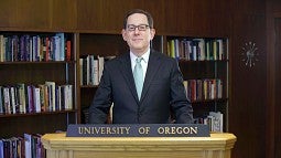 UO President Michael H. Schill