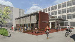 Artist rendering of Price Science Commons