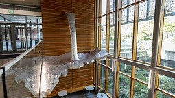 Waterfall sculpture