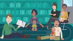 Animated scene from video